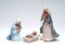 Ceramic African American Holy Family Set Of 3, Home Décor, Religious Décor, Religious Gift, Church Décor, Baptism Gift